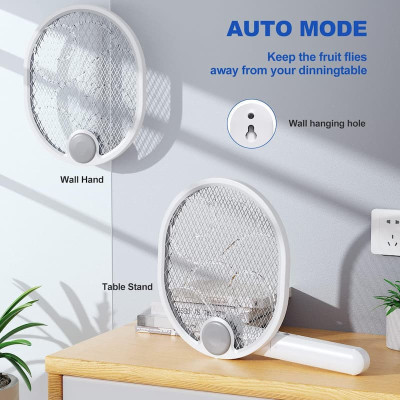 Пастка для комах з UV підсвічуванням WD-956 Rechargeable 1200 mAh White