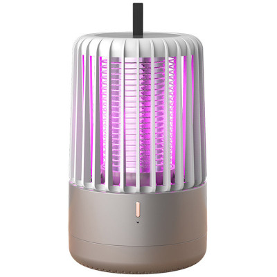 Пастка для комах з UV підсвічуванням JO-766 with battery 1200 mAh Grey