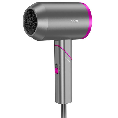 Фен для волосся Hoco HP13 Plus Hot and cold air (1600W) Rose Red