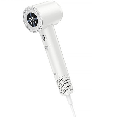 Фен для волосся Hoco HP10 with digital display (1600W) White