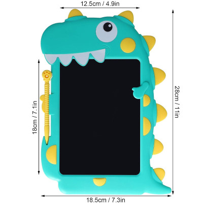 Планшет для малювання Dinosaur 8,5 дюймів Green Планшет для малювання Dinosaur 8,5 дюймів Green