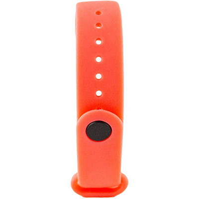 Силіконовий ремінець для Xiaomi Mi Band 3/4 Рожевий / Hot Pink