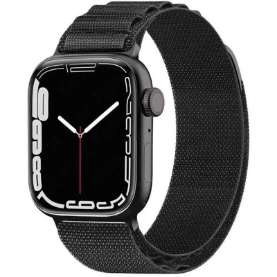 Ремінець Alpine Loop для Apple Watch 42(ser.1-3)/44/45/46/49mm (m/l) Чорний / Black