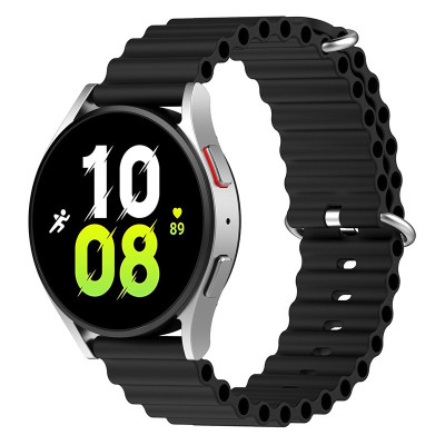 Ремінець Ocean Band для Smart Watch 20mm Чорний / Black