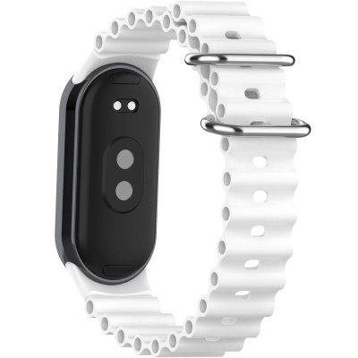 Ремінець Ocean Band для Xiaomi Mi Band 9/8/10 Білий / White Ремінець Ocean Band для Xiaomi Mi Band 9/8/10 Білий / White