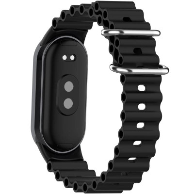 Ремінець Ocean Band для Xiaomi Mi Band 9/8/10 Чорний / Black