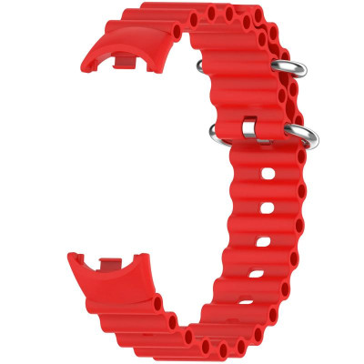 Ремінець Ocean Band для Xiaomi Mi Band 9/8/10 Червоний / Red