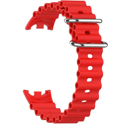 Ремінець Ocean Band для Xiaomi Mi Band 9/8/10 Червоний / Red