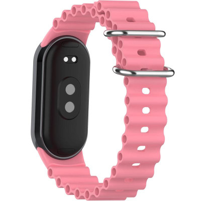Ремінець Ocean Band для Xiaomi Mi Band 9/8/10 Рожевий / Pink