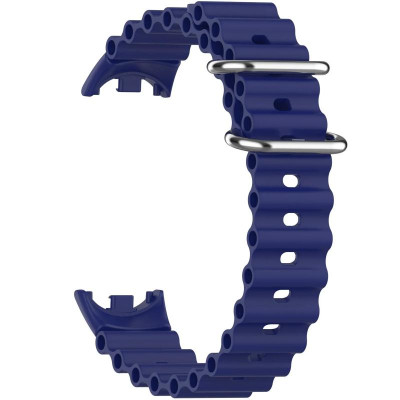 Ремінець Ocean Band для Xiaomi Mi Band 9/8/10 Синій / Blue