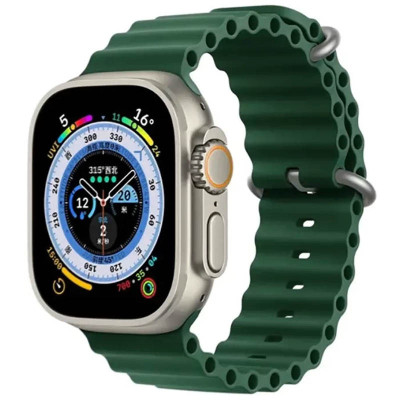Ремінець Ocean Band для Apple Watch 42(ser.1-3)/44/45/46/49mm Зелений / Forest green