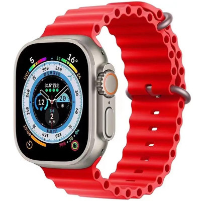Ремінець Ocean Band для Apple Watch 42(ser.1-3)/44/45/46/49mm Червоний / Red