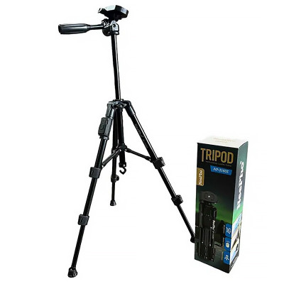 Штатив NeePho NP-3160S для зйомки 30-68.5см з тримачем+пульт Black