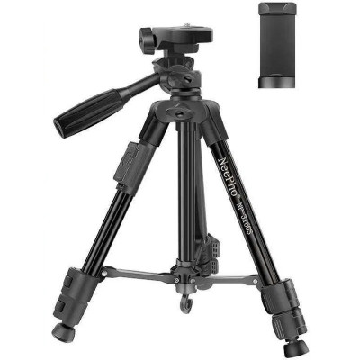 Штатив NeePho NP-3160S для зйомки 30-68.5см з тримачем+пульт Black
