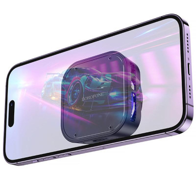 Охолоджуючий кулер для мобільного телефону Borofone BG15 Travel magnetic Black Охолоджуючий кулер для мобільного телефону Borofone BG15 Travel magnetic Black