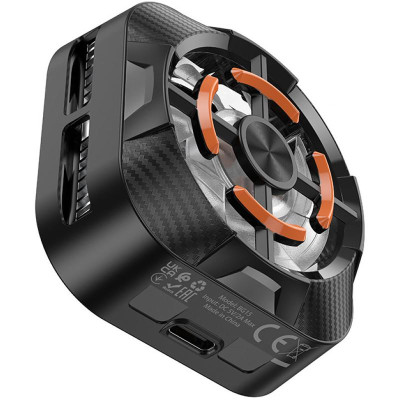 Охолоджуючий кулер для мобільного телефону Borofone BG15 Travel magnetic Black Охолоджуючий кулер для мобільного телефону Borofone BG15 Travel magnetic Black