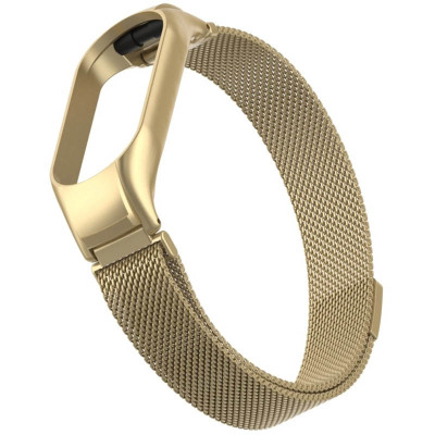 Ремінець Milanese Loop Design для Xiaomi Mi Band 5/6 Vintage gold Ремінець Milanese Loop Design для Xiaomi Mi Band 5/6 Vintage gold