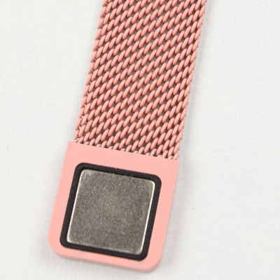 Ремінець Milanese Loop Design для Xiaomi Mi Band 7 Peach