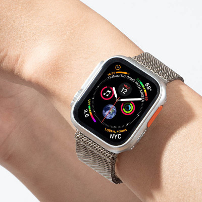 Ремінець Milanese Loop New Design для Apple Watch 38/40/41/42mm(ser.10) Starlight Ремінець Milanese Loop New Design для Apple Watch 38/40/41/42mm(ser.10) Starlight