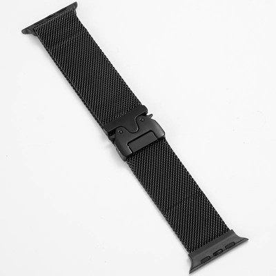 Ремінець Milanese Loop New Design для Apple Watch 38/40/41/42mm(ser.10) Black Ремінець Milanese Loop New Design для Apple Watch 38/40/41/42mm(ser.10) Black