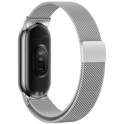 Ремінець Milanese Loop New Design для Xiaomi Mi Band 8/9/10 Rose Pink