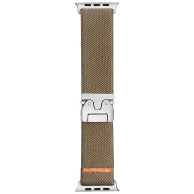 Ремінець Nylon New Design для Apple Watch 38/40/41/42mm(ser.10) Biege Brown