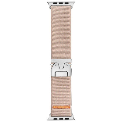 Ремінець Nylon New Design для Apple Watch 42(ser.1-3)/44/45/46/49mm Biege