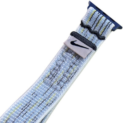 Ремінець Nike Sport Loop для Apple Watch 38/40/41/42mm(ser.10) Grey / Blue Ремінець Nike Sport Loop для Apple Watch 38/40/41/42mm(ser.10) Grey / Blue