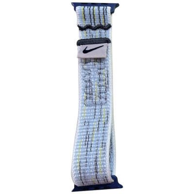 Ремінець Nike Sport Loop для Apple Watch 38/40/41/42mm(ser.10) Grey / Blue