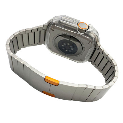 Ремінець Steel для Apple Watch 38/40/41/42mm(ser.10) (140-190mm) Silver