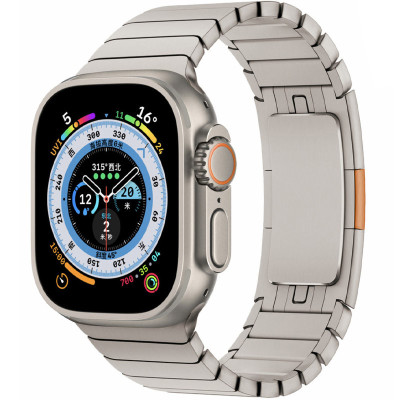 Ремінець Steel для Apple Watch 42(ser.1-3)/44/45/46/49mm (140-190mm) Steel