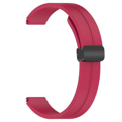 Ремінець Line Magnetic для Xiaomi Mi Band 9/8/10 Червоний / Red