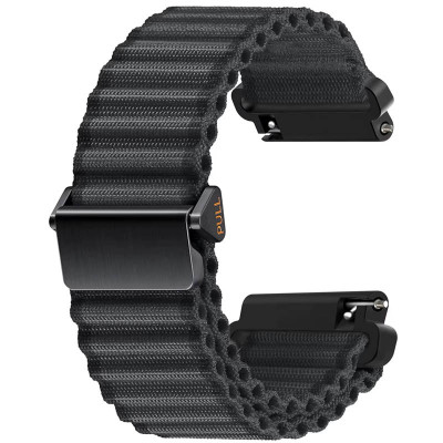 Ремінець Nylon Ocean Band для Smart Watch 20mm Dark Grey
