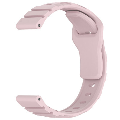 Силіконовий ремінець Defense для Smart Watch 20mm Light Pink