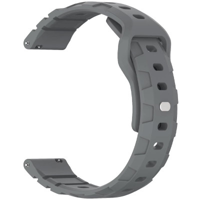 Силіконовий ремінець Defense для Smart Watch 22mm Grey Силіконовий ремінець Defense для Smart Watch 22mm Grey