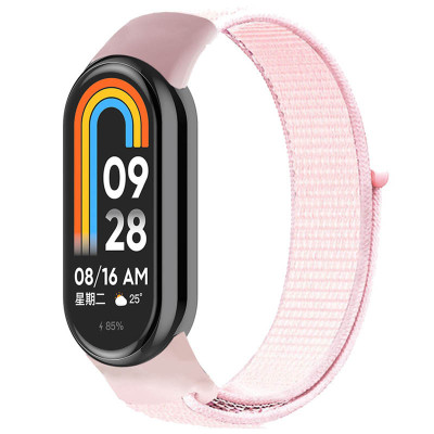 Ремінець Nylon New для Xiaomi Mi Band 8/9/10 Pearl Powder