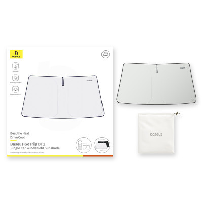 Сонцезахисна парасолька для автомобіля Baseus GoTrip DT1 (C01182) Black Сонцезахисна парасолька для автомобіля Baseus GoTrip DT1 (C01182) Black