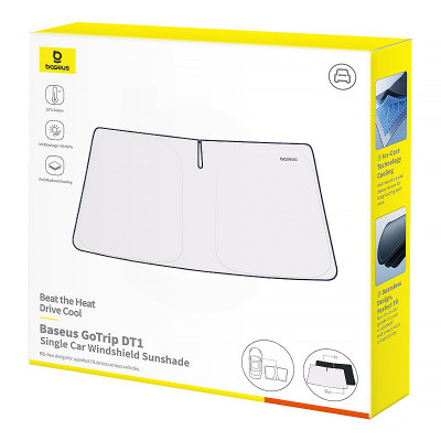 Сонцезахисна парасолька для автомобіля Baseus GoTrip DT1 (C01182) Black Сонцезахисна парасолька для автомобіля Baseus GoTrip DT1 (C01182) Black