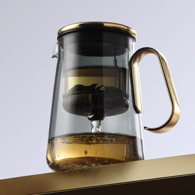 Чайник для заварювання TeaPot D-12 Lingxi Elegant 700ml Advanced gold Чайник для заварювання TeaPot D-12 Lingxi Elegant 700ml Advanced gold