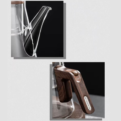 Чайник для заварювання TeaPot D-24C 800ml Transparent gray