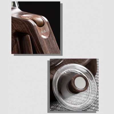 Чайник для заварювання TeaPot D-24C 800ml Transparent gray