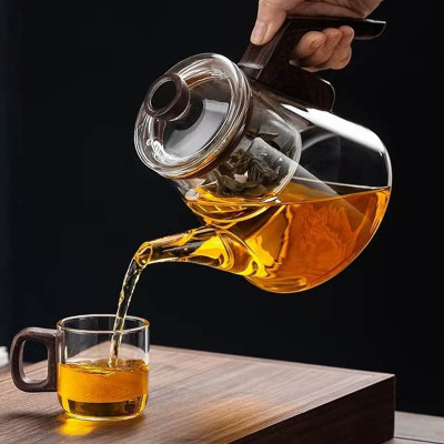 Чайник для заварювання TeaPot D-24C 800ml Transparent gray