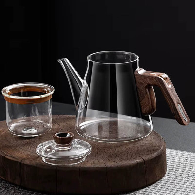 Чайник для заварювання TeaPot D-24C 800ml Transparent gray