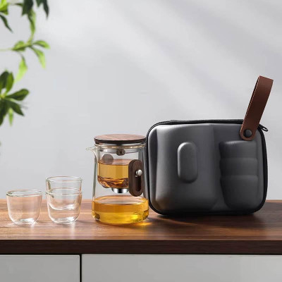 Чайник для заварювання TeaPot D-30 Travel 260 ml Transparent