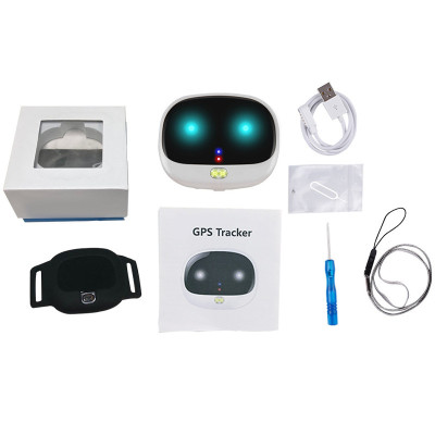 Трекер GPS для тварин V43 Pet Tracker SIM (4GLTE+3GWCDMA+2GGSM) 500mAh White