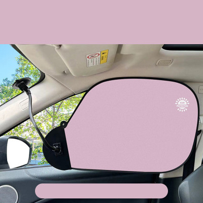 Сонцезахисний козирок для автомобіля (на присосці) (0.58x0.36m) Pink Сонцезахисний козирок для автомобіля (на присосці) (0.58x0.36m) Pink