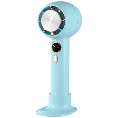 Портативний вентилятор YL007 with Display з підставкою для телефону 2000mAh White