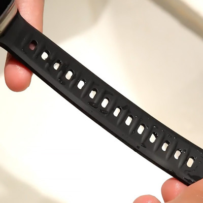 Ремінець BlueO Fluoro Rubber Sport для Apple Watch 42(ser.1-3)/44/45/46/49mm Black Ремінець BlueO Fluoro Rubber Sport для Apple Watch 42(ser.1-3)/44/45/46/49mm Black