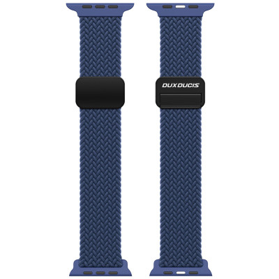 Ремінець Dux Ducis Nylon Woven для Apple Watch 38/40/41/42mm(ser.10) Storm Blue Ремінець Dux Ducis Nylon Woven для Apple Watch 38/40/41/42mm(ser.10) Storm Blue