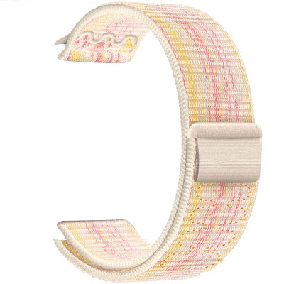 Ремінець Hoco WA25 Original series nylon strap для Apple watch 42(ser.1-3)/44/45/49mm Starlight with Pink